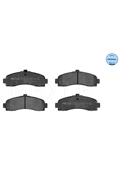MEYLE Комплект спирачни накладки за дискови спирачки за преден мост Nissan Mi...