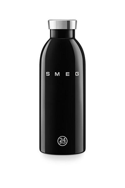 SMEG Clima Bottle Siyah Termos 500 ML