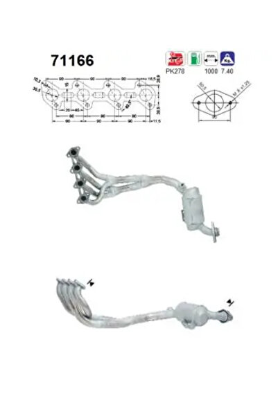 As Catalizator Mercedes-Benz A-Class