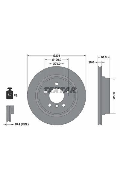 Krieger Disc Frana Alpina B10 Bmw 5