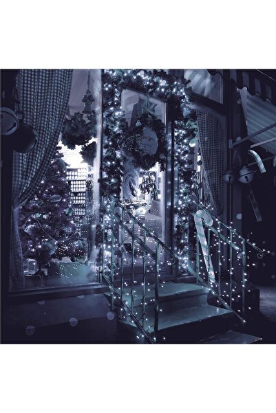 SERSIMO Christmas tree lighting system, 25.5 meters, 400 LEDs, white