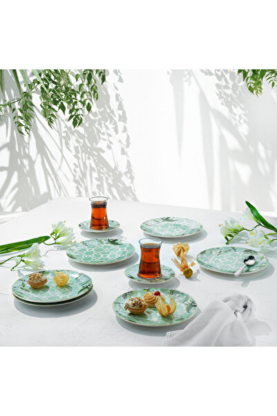 Schafer Sorte Pasta Seti 6 Parça-Su Yeşili