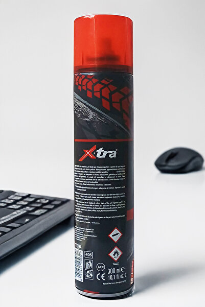 LUVELU X-tra Air Power Basınçlı Klima Temizleyici 300 ml – Elektronik, Araç ve Ofis İçin Toz Giderici