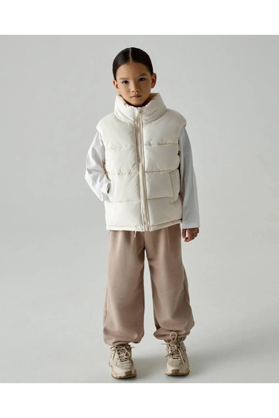 kidstalya Children's Unisex Inflatable Vest - Cream