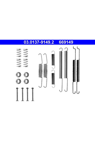 Ate Set Accesorii Sabot De Frana Skoda Octavia 1/Roomster Vw Caddy 2 Microbus...