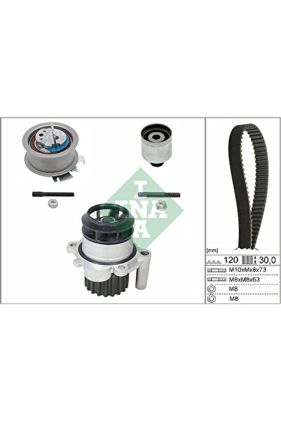 FAG Set Pompa Apa + Curea Dintata Audi A2 Seat Arosa/Ibiza 3