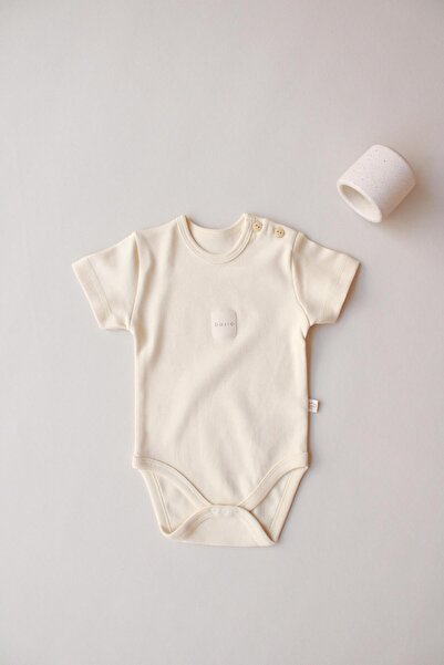 Oh La La Koala For Little Ones Krem Basic Etiketli Kısa Kollu Body