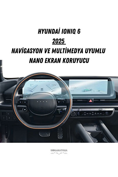 UniqAnatolia Hyundai Ioniq 6 2025 Navigation and Multimedia Compatible Nano S...