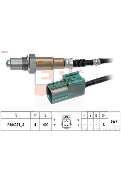 Eps Sonda Lambda Nissan Almera Ii (n16) 2000-2006 Benzina
