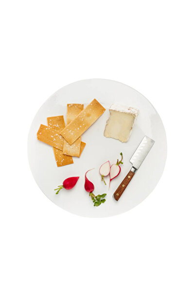 GÜRALLAR Porselen MKM (Athena) Serisi 27 Cm Düz Servis Tabağı 6 Adet