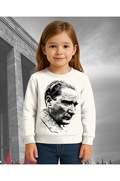 SEDİRLİ Hanorac unisex Moon Star 19 mai 29 octombrie 23 aprilie 10 noiembrie Atatürk pentru copii cu 3 fire