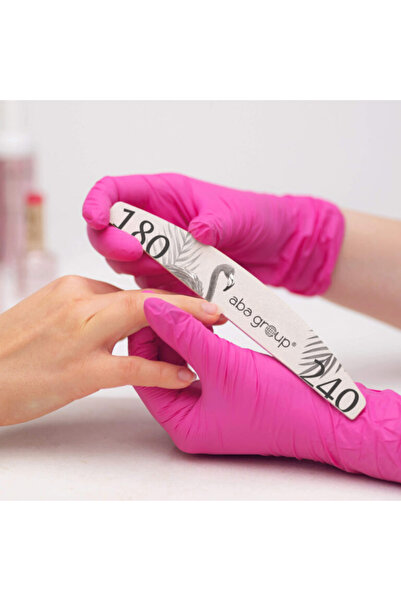 ABAGROUP Professional Nail File 180/240 - Set of 10 pieces - ABA Group