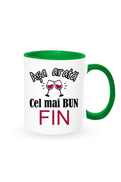 OEM Cană personalizată pentru Naș cu mesajul: „Așa arată cel mai bun Naș”, Be...