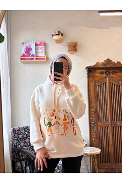 Butik Baskılı Sweatshirt