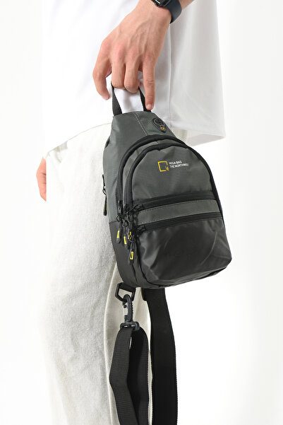 MEGA THE NORTHWEST Outdoor Series Impermeable Water-Repellent Fabric Crossbody Bag