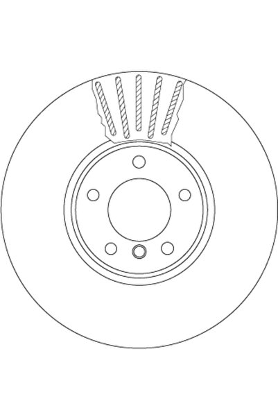 TRW Disc Frana Bmw 5/6