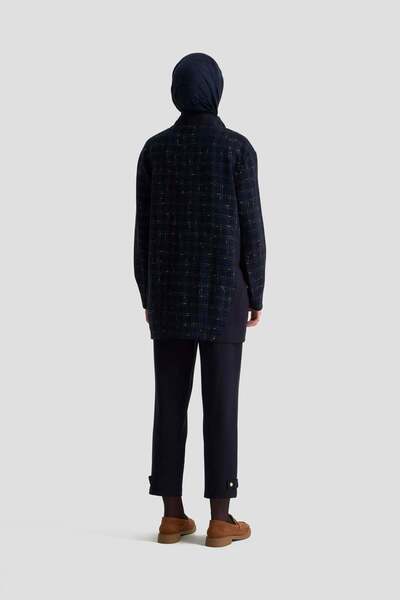 Armine TREND Tweed Double Suit with Zippered Lined Trousers-25Kt612