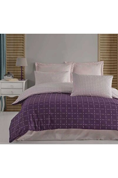 Altınbaşak RANFORCE TEK KİŞİLİK NEVRESİM TAKIMI LEWIS PLUM