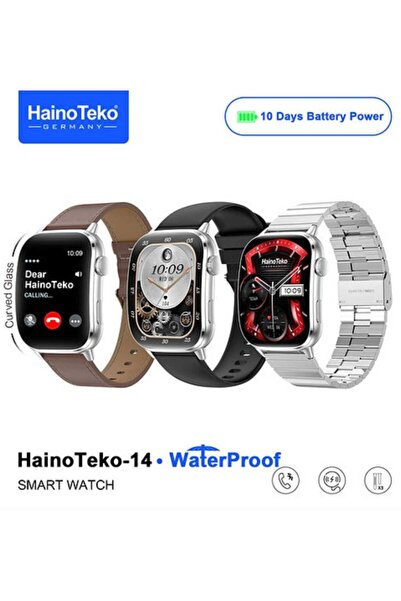 haino teko germany ساعة ذكية Haino Teko-14 مقاومة للماء وشاشة AMOLED وزجاج من...