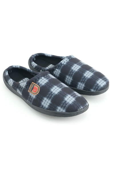 GEZER Men's Winter Comfortable Sole Home Garden Slippers