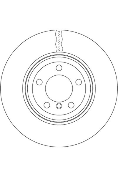 TRW Disc Frana Nissan Bluebird Sylphy / Sylphy 3/Juke/Pulsar