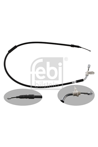 FEBI BILSTEIN Cablu Frana De Parcare Spate Dreapta Mercedes-Benz A-Class/B-Cl...