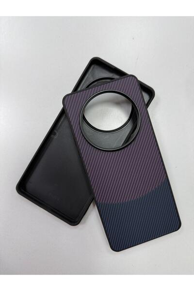 Realme 12 Pro 5G Uyumlu Lavin Karbon desenli Arka Koruma kılıf