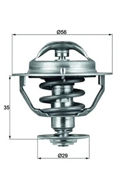 MAHLE Termostat Lichid Racire Citroen C-Crosser Emgrand EC7