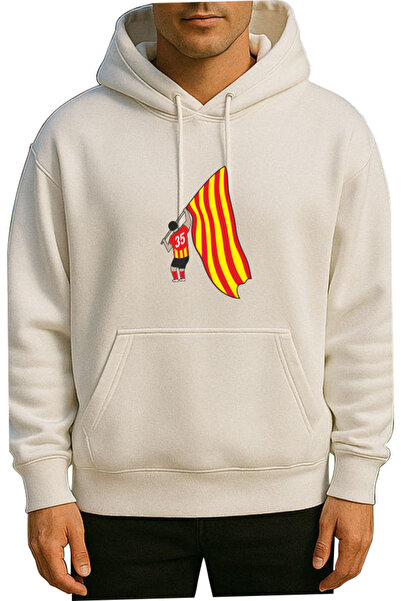 Bestteks TARAFTAR GÖZTEPE UNISEX UZUN KOLLU KAPŞONLU