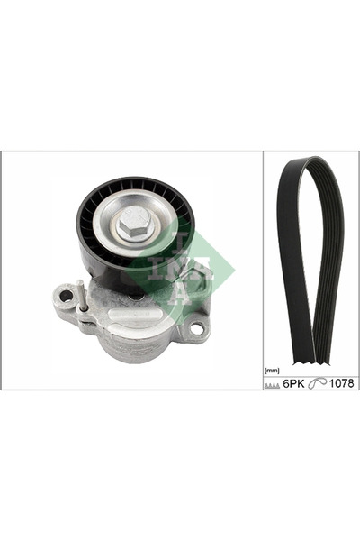 FAG Set Curea Transmisie Cu Caneluri Audi A1 Seat Ibiza 4/Toledo 4