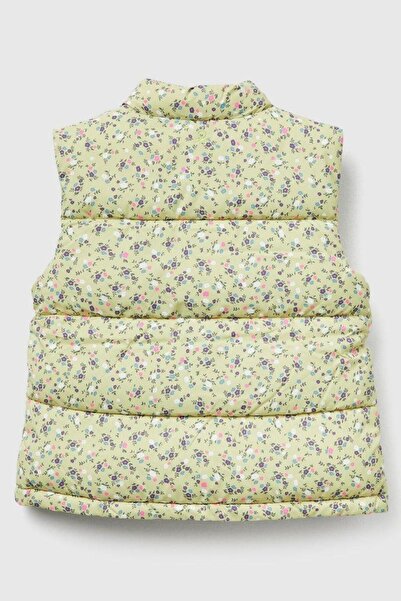 United Colors of Benetton Baby Girl 2V3Ygj00O-25K Patterned Vest Yellow
