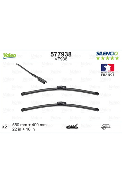 VALEO Lamela Stergator Fata Dacia Dokker Autoutilitara/Limuzina Spatioasa/Dokker