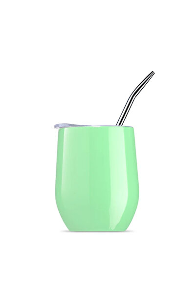 Lava Roastery Yerba Mate Tea Cup Thermos Bottle, Multipurpose High Quality 12 oz