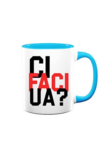 OEM Cană personalizată cu mesaj amuzant: „Ci faci ua?”, Betaprint, ceramică, ...