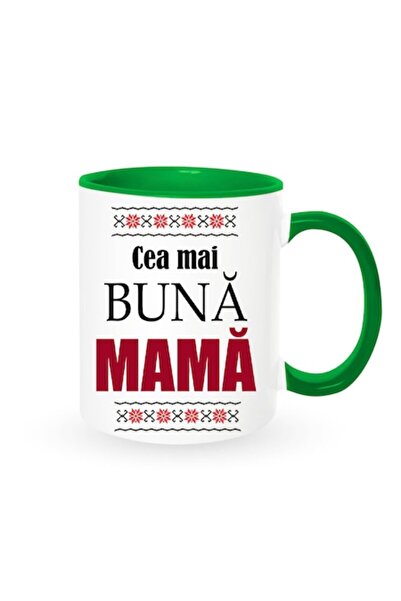 OEM Cană personalizată pentru mamă cu mesajul „Cea mai bună mamă”, modele tra...
