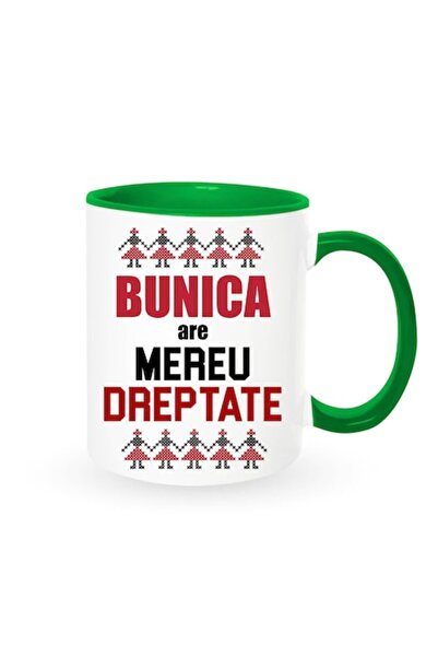 OEM Cană personalizată cu mesajul „Bunica are întotdeauna dreptate”, motive t...