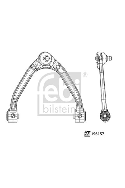 FEBI BILSTEIN Brat Suspensie Roata Axa Fata Stanga Infiniti M/Q70