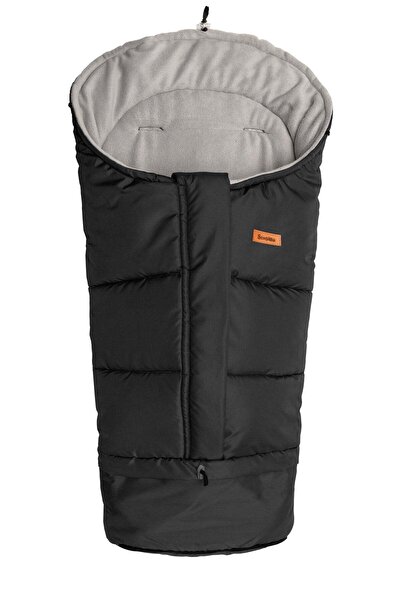 Sensillo Waterproof Polar Sleeping Bag 3 in 1 Black/Grey