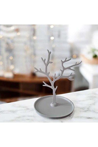 Teber Kalıp 3D Printing Jewelry Tree – Earring, Necklace and Bracelet Stand O...