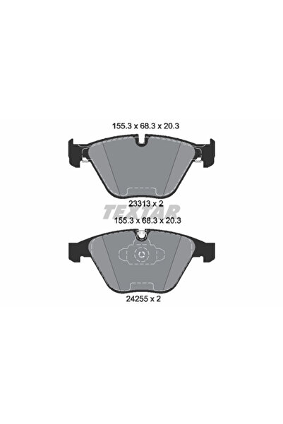 Krieger Set Placute Frana Frana Disc Bmw 3/X1 Bmw (Brilliance) 3 Series/X1 20...
