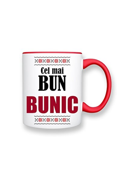 OEM Cană personalizată pentru bunic cu mesajul „Cel mai bun bunic”, motive tr...