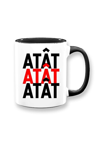 OEM Cană personalizată cu mesajul „Atat”, Betaprint, ceramică, 330 ml, albă c...