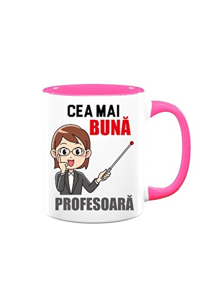 OEM Cană personalizată cu mesajul „Cel mai bun profesor”, Betaprint, ceramică...