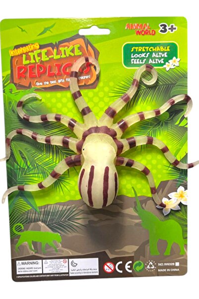 Seher ESNEK HAYVANLAR EKLEM BACAKLAR 3 ASORTİ AHTAPOT ESNEK OYUNCAKLAR 18x12 cm