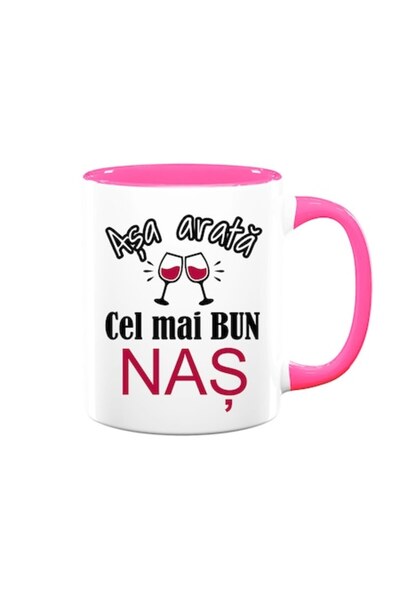 OEM Cană personalizată pentru unchi cu mesajul: „Așa arată cel mai bine unchi...