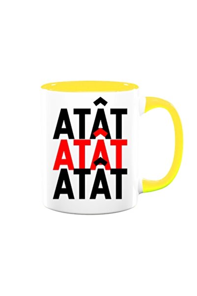 OEM Cană personalizată cu mesajul: „Atat”, Betaprint, ceramică, 330ml, albă c...