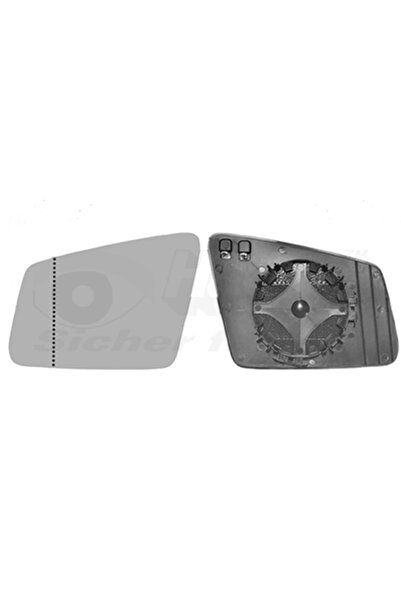 VAN WEZEL Sticla Oglinda Oglinda Retrovizoare Exterioara Stanga Mercedes-Benz...