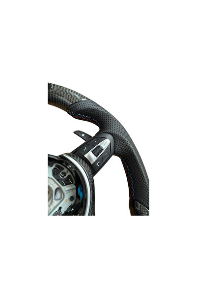 Lumi LUXURY Volan sport carbon cu display compatibil BMW Seria 5 F10 F11 F07 Seria 6 F06 F12 F13 Seria 7 F01 F02