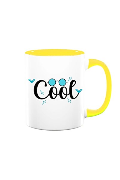 OEM Cană personalizată cu mesajul „Cool”, Betaprint, ceramică, 330 ml, albă c...