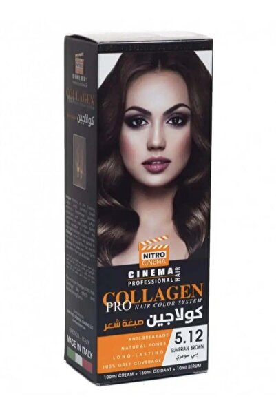 NITRO CINEMA صبغة شعر كولاجين برو رمان بني سومري 5.12